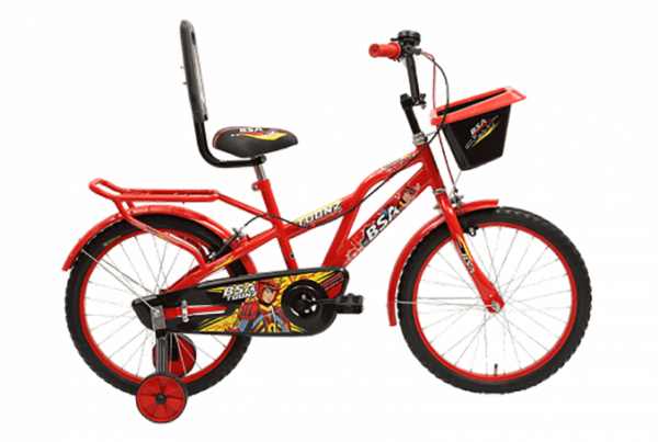 bsa toonz, cycle with trainer wheels for kids, 16T bicycle for kids